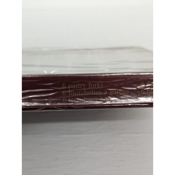 WMG Cromargan Nurnberg 6 Cake Forks Stainless Steel 18/10 in Box 11 3793 6040 - Picture 4 of 5